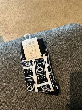 Cute socks
Black n white with cameras